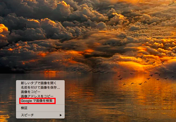 Chrome_画像で検索